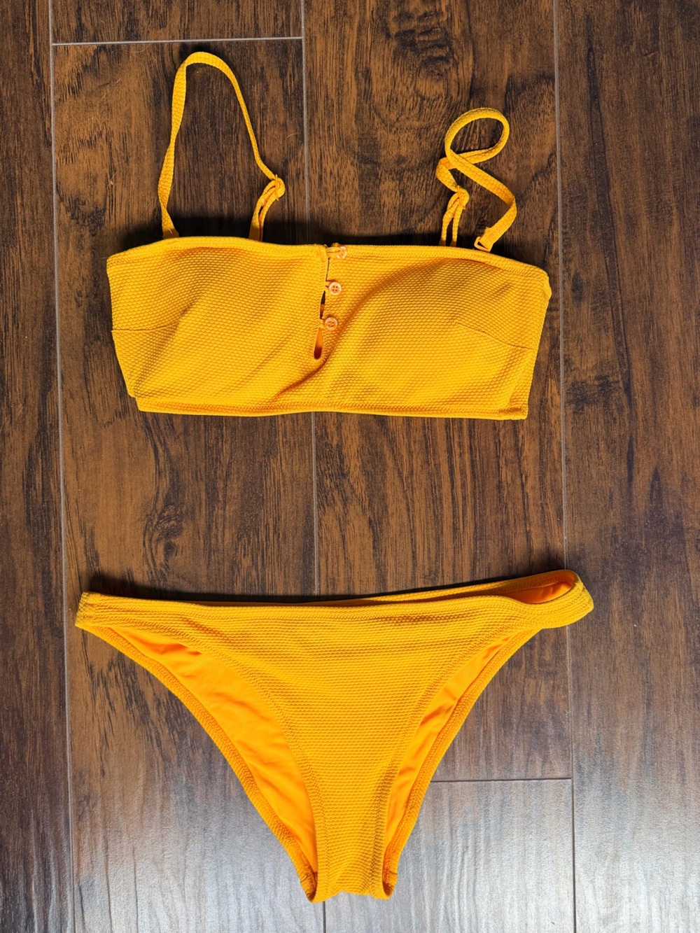 aerie Yellow Bikini Set in Medium